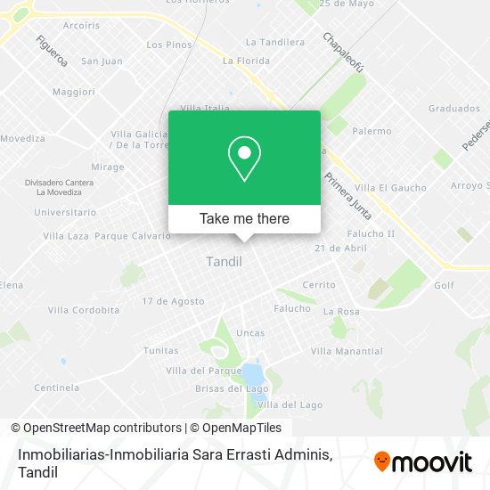 Inmobiliarias-Inmobiliaria Sara Errasti Adminis map