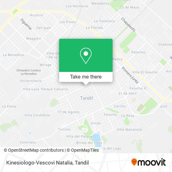 Kinesiologo-Vescovi Natalia map