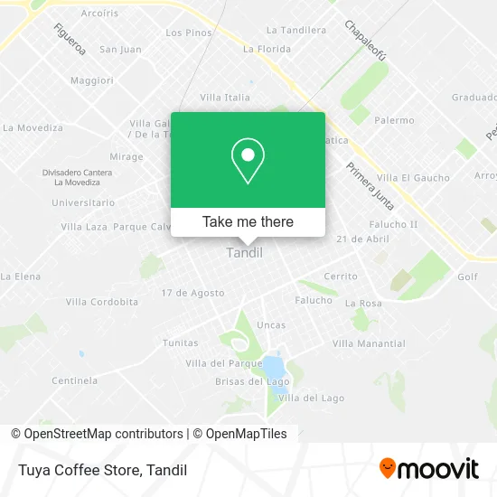 Tuya Coffee Store map