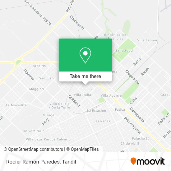 Rocier Ramón Paredes map