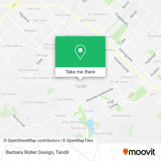 Barbara Roller Design map