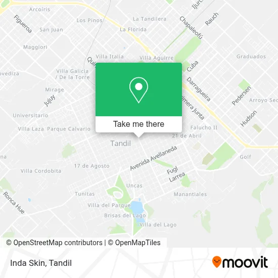 Inda Skin map