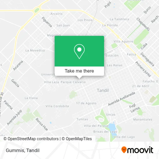 Gummis map