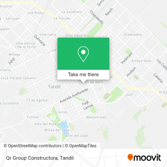 Qr Group Constructora map