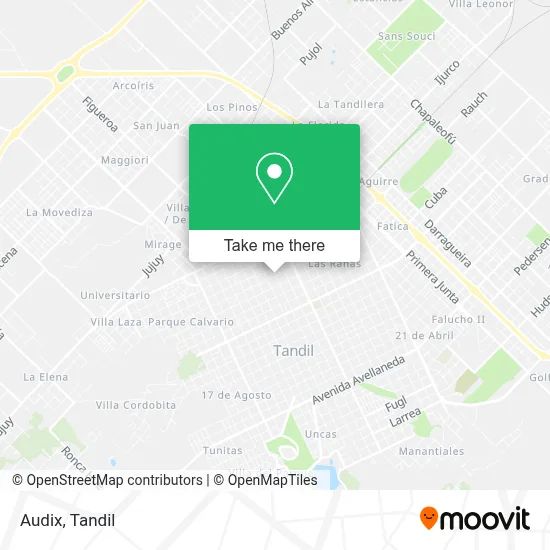 Audix map