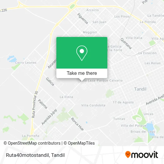 Ruta40motostandil map