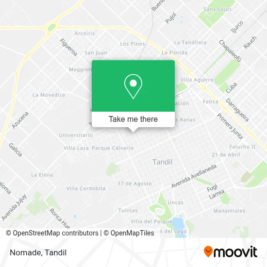 Nomade map