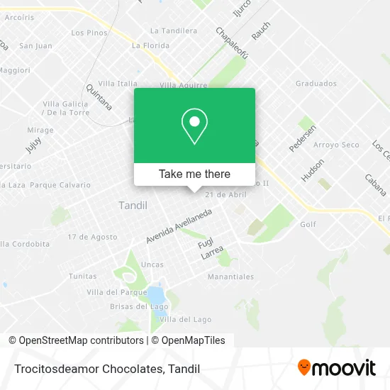 Trocitosdeamor Chocolates map