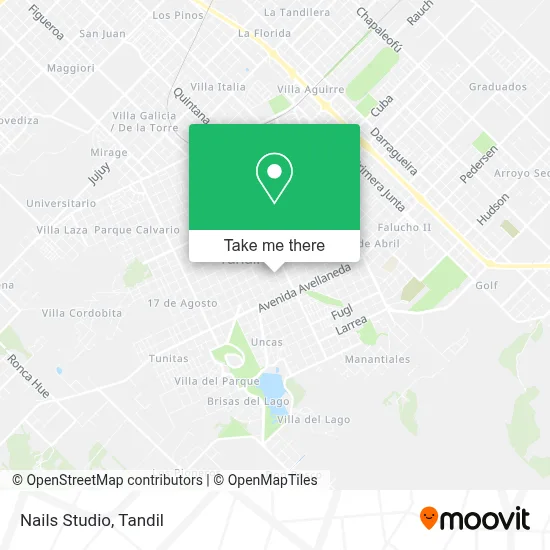 Nails Studio map