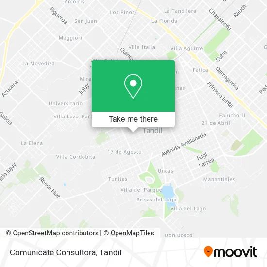Comunicate Consultora map