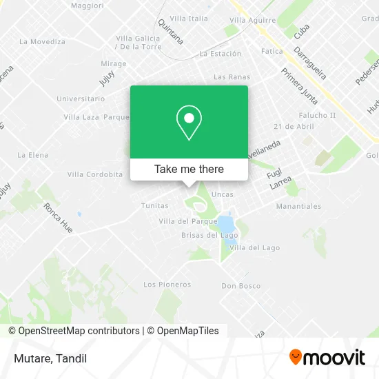 Mutare map