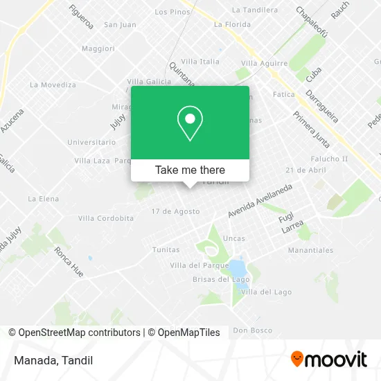 Manada map