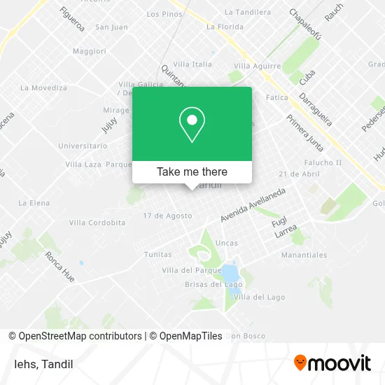 Iehs map