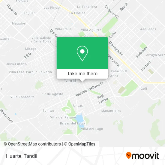 Huarte map
