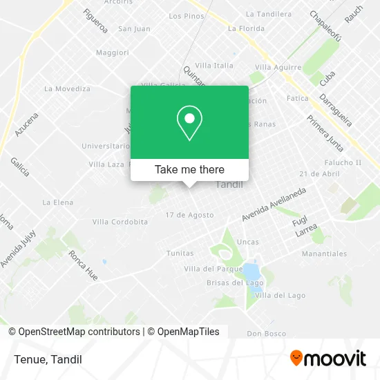 Tenue map