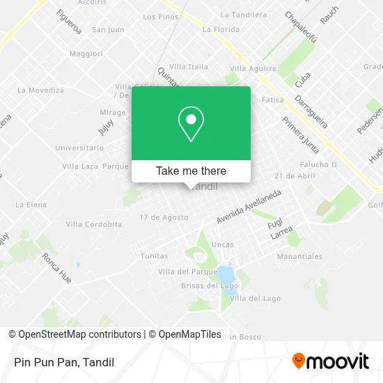Pin Pun Pan map