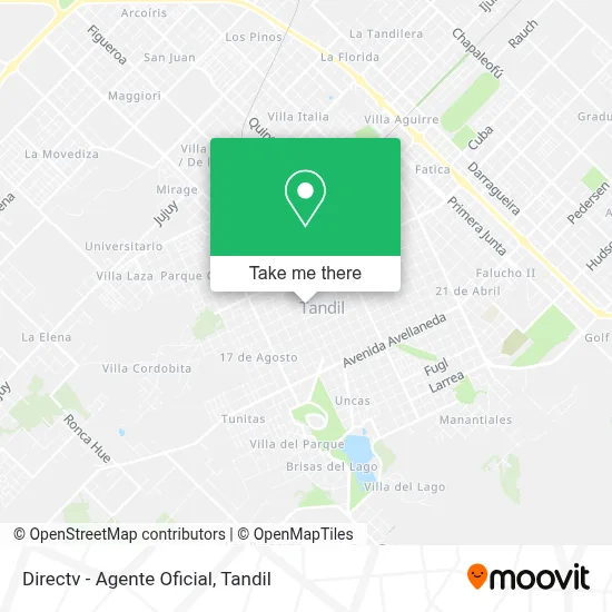 Directv - Agente Oficial map