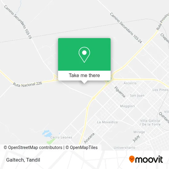 Galtech map