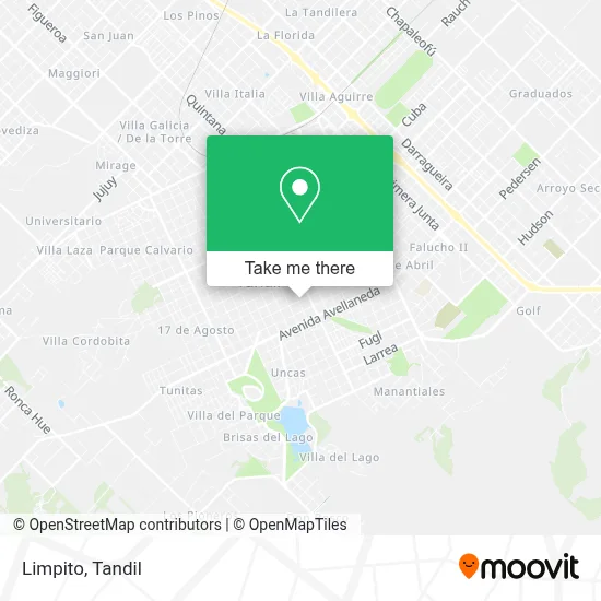 Limpito map