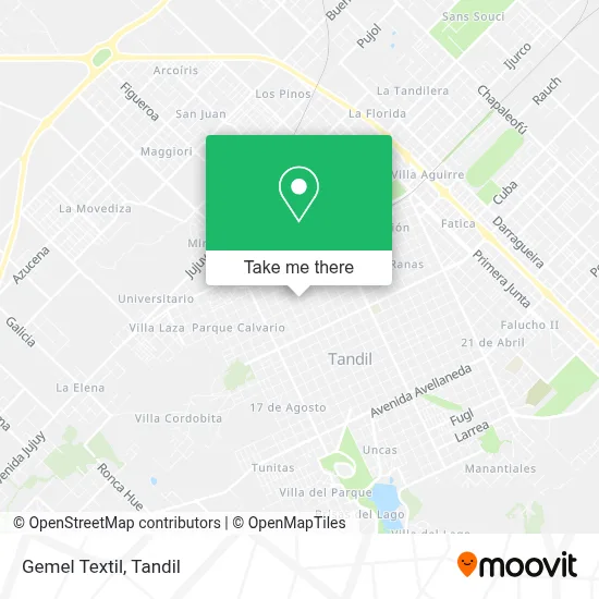 Gemel Textil map