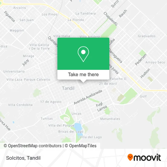 Solcitos map