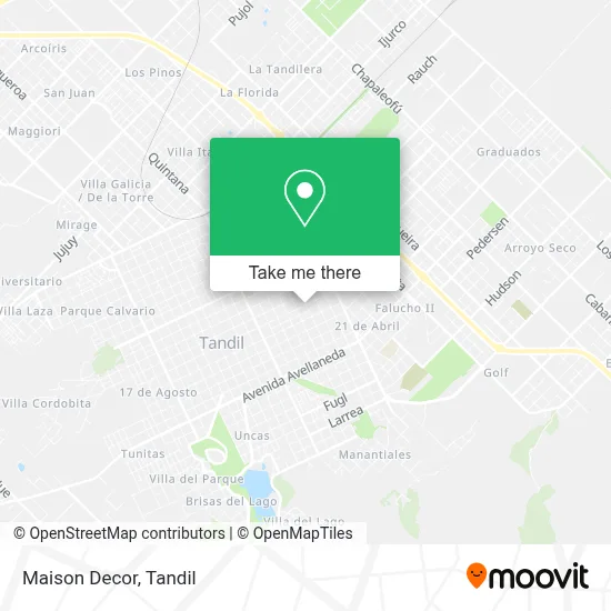 Maison Decor map