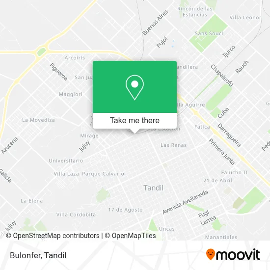 Bulonfer map