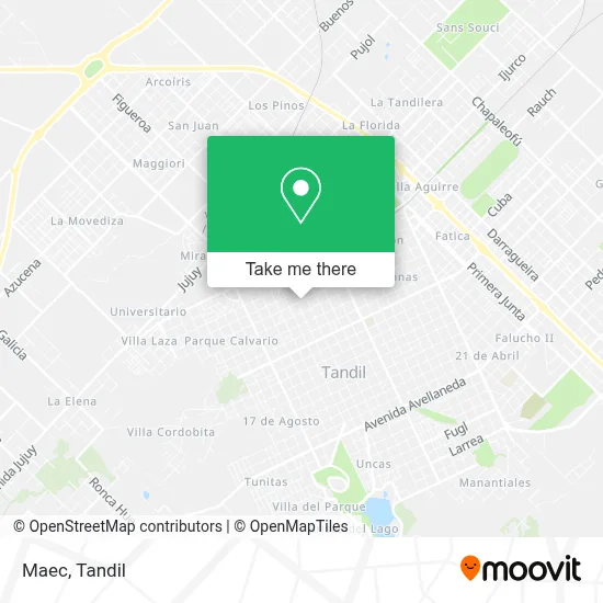 Maec map