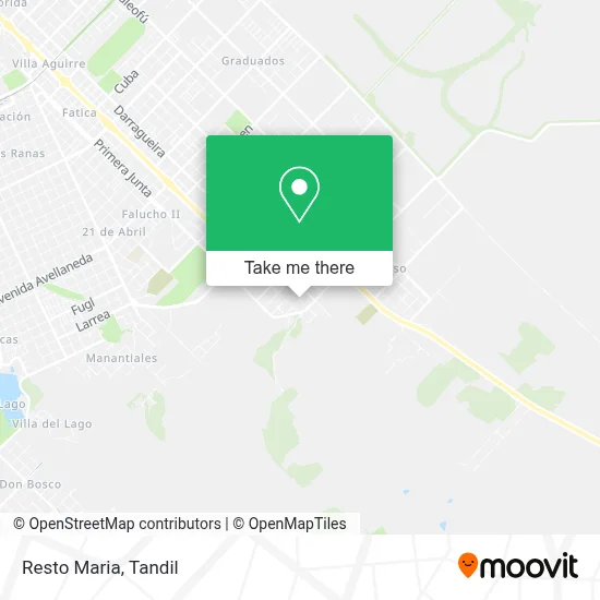Resto Maria map