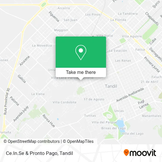 Ce.In.Se & Pronto Pago map