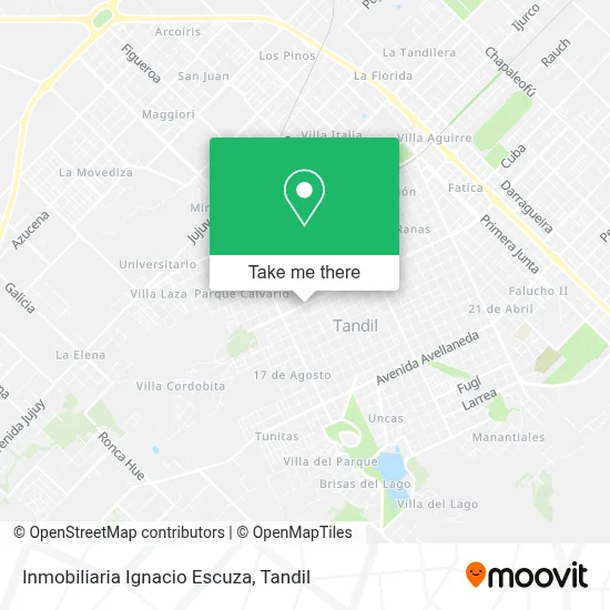Inmobiliaria Ignacio Escuza map