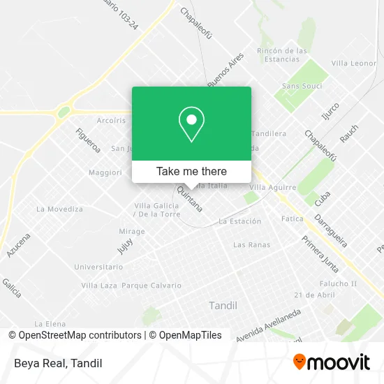 Beya Real map