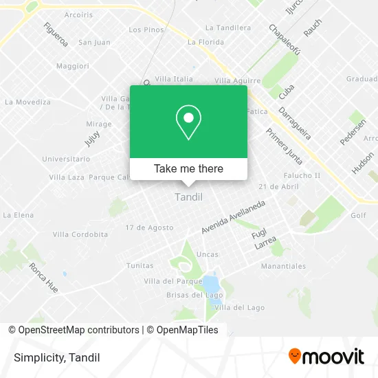 Simplicity map