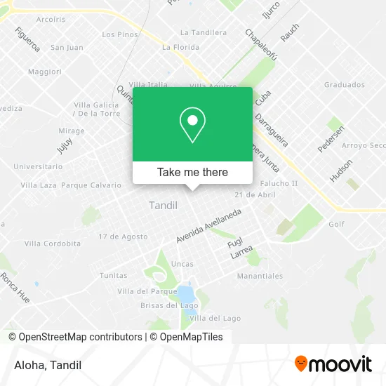Aloha map
