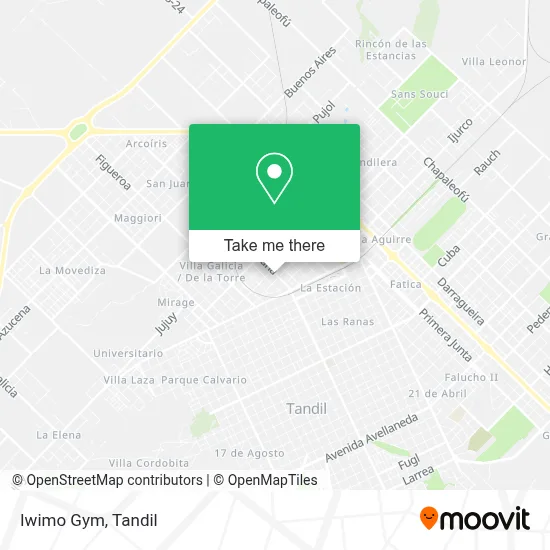 Iwimo Gym map