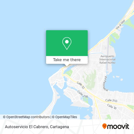 Mapa de Autoservicio El Cabrero