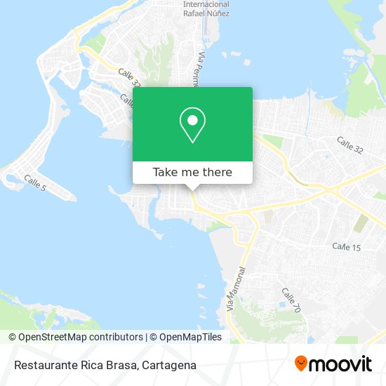 Restaurante Rica Brasa map