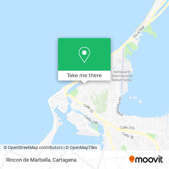 Rincon de Marbella map