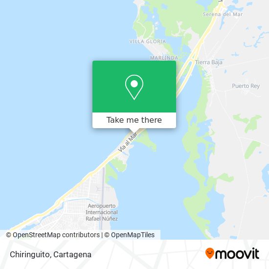 Chiringuito map