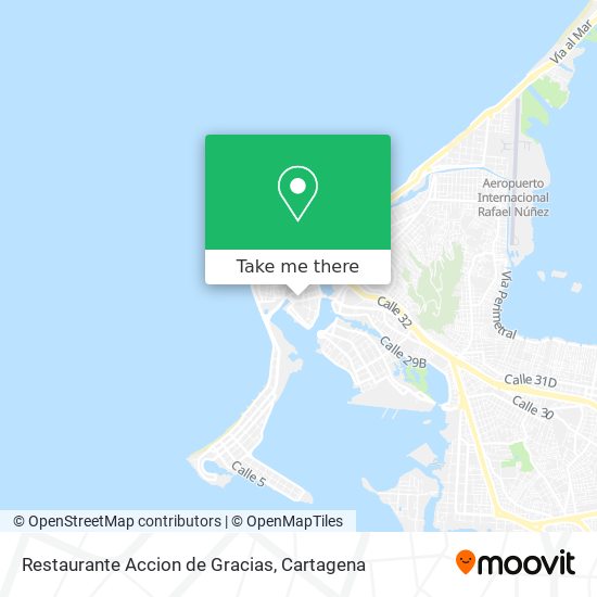 Restaurante Accion de Gracias map