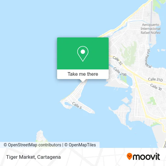 Tiger Market map