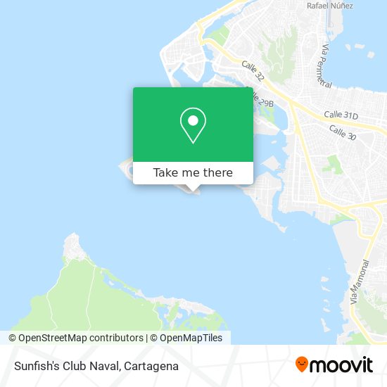 Sunfish's Club Naval map
