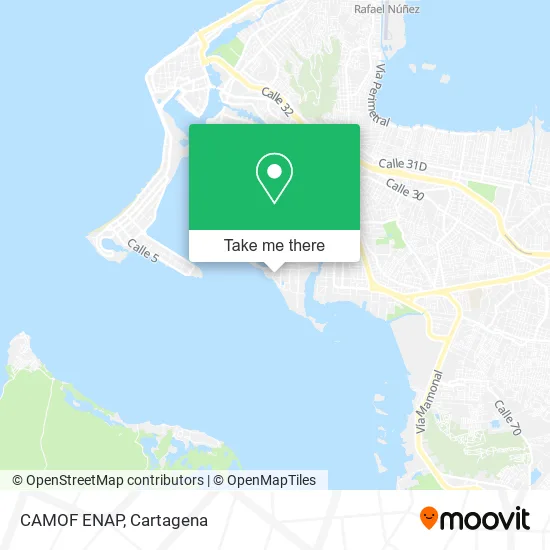 CAMOF ENAP map