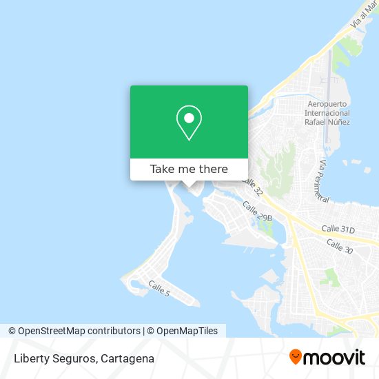 Liberty Seguros map