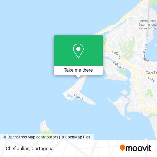 Chef Julian map