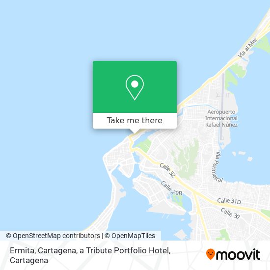 Ermita, Cartagena, a Tribute Portfolio Hotel map