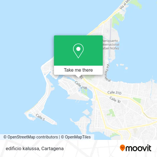 edificio kalussa map