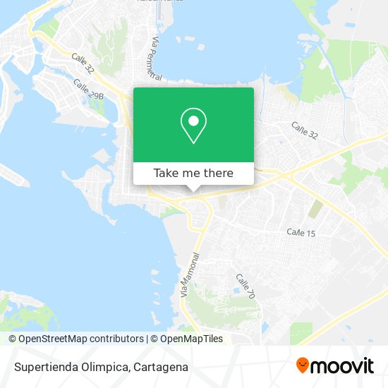 Supertienda Olimpica map