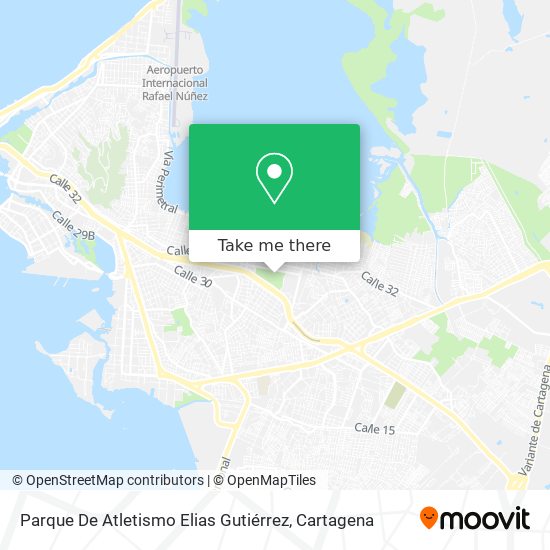 Parque De Atletismo Elias Gutiérrez map
