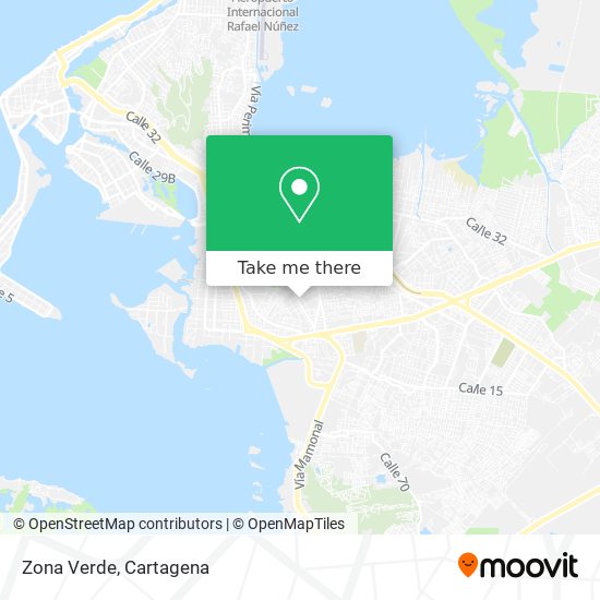 Mapa de Zona Verde